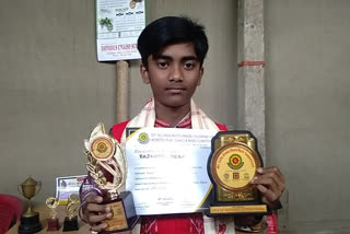 ASSAMESE BOY GOT THIRD POSITION AT URISSA DANCE COMPETITION