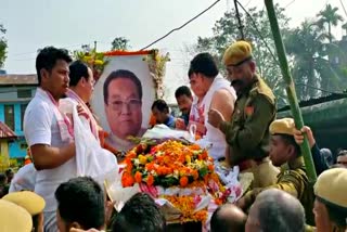 LAST JURNEY OF PRANAB GOGOI