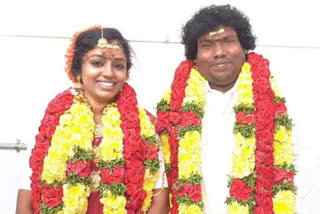 Tamil actor Yogi Babu got married  തമിഴ് നടന്‍ യോഗി ബാബു വിവാഹിതനായി  മഞ്ജു ഭാര്‍ഗവിയാണ് വധു  തമിഴ് നടന്‍ യോഗി ബാബു  യോഗി ബാബു  Yogi Babu  actor Yogi Babu