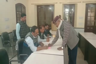 elections held in JNVU, कर्मचारी संघ चुनाव JNVU