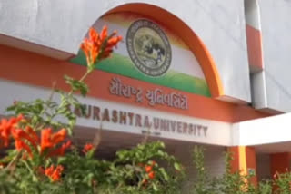 fir will filed opposite of professor in sauratra university audio clip indecent at rajkot