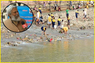 Water man Rajendra Singh said allocated on government on bad condition of Ganges river