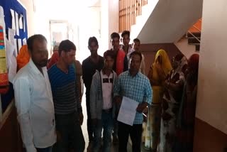 Sanitation workers reached District Collector office with their problems