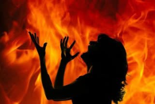 अंधारी सिल्लोड woman was burnt alive