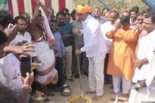 manchu lingam view of Mahashivaratri in Siddipet