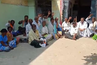 pensioners agitation in adoni