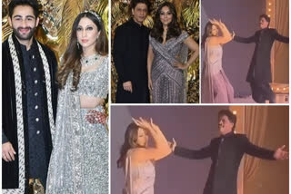 Srk Dance in Armaan Jains Wedding, शाहरुख - गौरीचा 'कजरा रे' डान्स, Srk Dance with Gouri, Srk Dance with Gouri in Armaan Jains Wedding, अरमान जैनच्या लग्नात शाहरुख - गौरीचा डान्स, Srk latest news, Shahrukh khan news