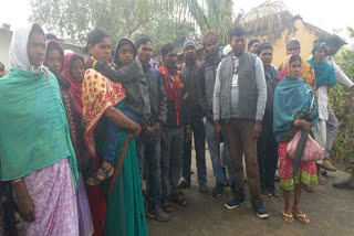 Villagers protest against dam construction