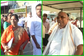 vips at tirupthi venkateshwara swamy temple