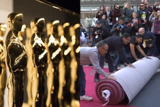 Oscars red carpet rolled out