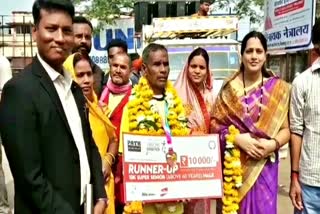 68-year-old Parasram Gond was runner up in Indore Marathon