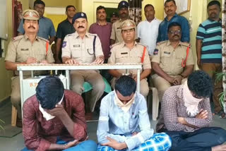 Three persons arrested for cyber crimes