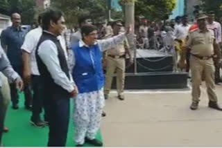 Bedi greeted by protests in Yanam