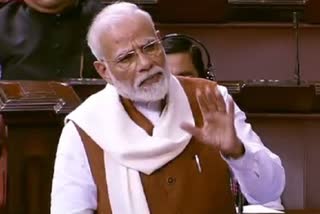 narendra modi address in rajya sabha