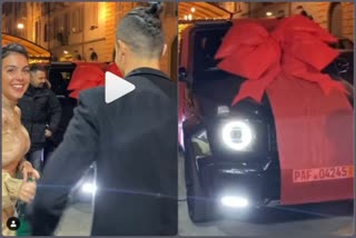 Ronaldo Girlfriend Surprises,ರೊನಾಲ್ಡೋಗೆ ಸಂಗಾತಿ ಕೊಟ್ಟ ಉಡುಗೊರೆ