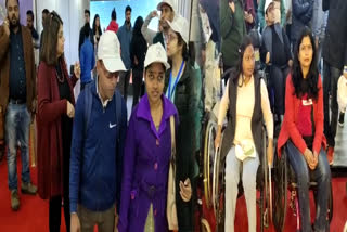 specially Abled people Auto Expo