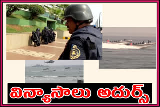 commandos presents Sample maneuvers at visakapatnam