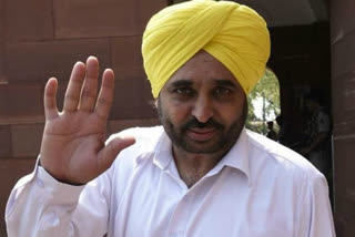 AAP MP Bhagwant Mann attack on BJP by tweet over delhi election 2020