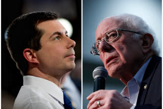 Senator Sanders and Mayor Buttigieg in virtual tie