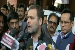 Rahul Gandhi on attack on Union Health Minister  Rahul Gandhi's statement when Congress MP Manickam Tagore  Manickam Tagore  attack on Dr Harsh Vardhan  மாணிக்கம் தாகூர் மக்களவை  ராகுல் காந்தி தாக்குதல்  மாணிக்கம் தாகூர் தாக்குதல்