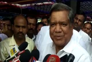 Minister Jagadish Shettar expressed outrage over Siddaramaiah