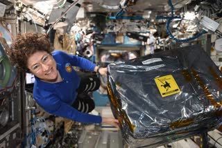 American astronaut Christina Koch returns to Earth