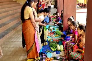 Children's Market in Lions School Hubli