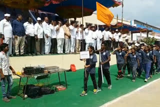 APCM Cup State Level Handball Tournament Launch at sattenapalli