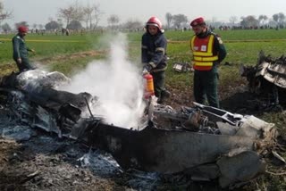 Pakistan Air Force Mirage aircraft on routine training mission has crashed near Shorkot