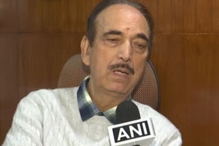 Senior Congress leader Ghulam Nabi Azad