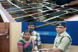 Theft cell phones rescued