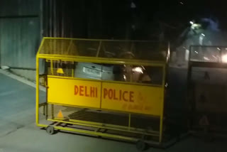 Tight security arrangements at polling booth in delhi