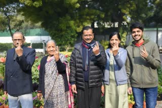 CM Arvind Kejriwal urges people to step out and cast their vote