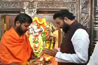 Sriramulu Urged to God Anjaneya