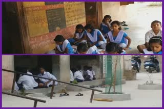 student study in mdm floor at dampose village