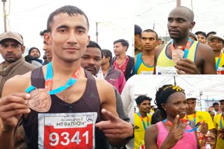 Army soldier wins in Abuzhmad Peace Marathon in narayanpur