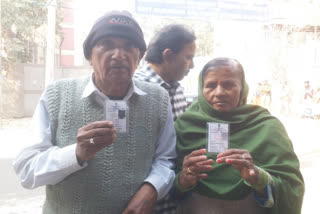 elderly couple cannot cast vote from matiala as their name was not in voter list