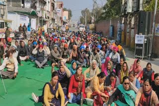 protest against Punjab goverenment