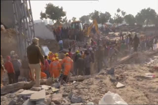Building collapses in Punjab,ಮೂರಂತಸ್ತಿನ ಕಟ್ಟಡ ಕುಸಿತ