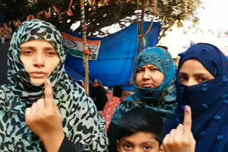 agitating women used the franchise in delhi elections 2020