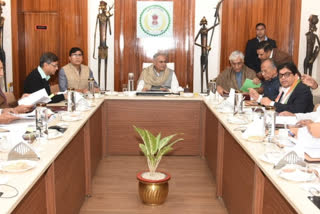 Bhupesh cabinet meeting begins in raipur