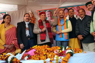 bansidhar bhagat in uttarkashi news, भाजपा प्रदेशाध्यक्ष बंशीधर भगत न्यूज