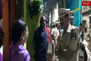 police-cordon-search-at-begam-bazar-in-hyderabad