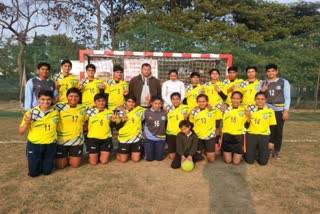 himachal girls won gold in 42nd junior national handball competition