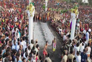 maasaniamman temple kundam festival  thousands of devotees worshipped