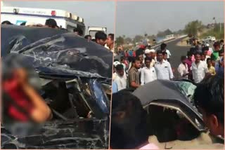 Accident near nidagundi:, ನಿಡಗುಂದಿ ಬಳಿ ಭೀಕರ ಅಪಘಾತ