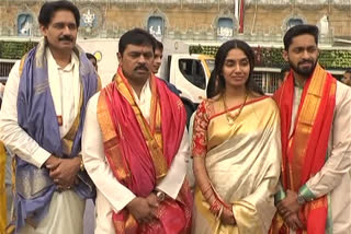 mp cm ramesh in tirumala