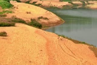 Huge mud filled in Harangi Dam