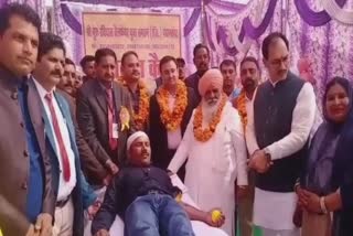 blood camp organized in pathankot on the eve of Guru Ravidas