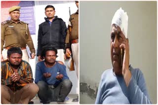 चूरू में एसआई का सर फोड़ा, SI head burst in Churu